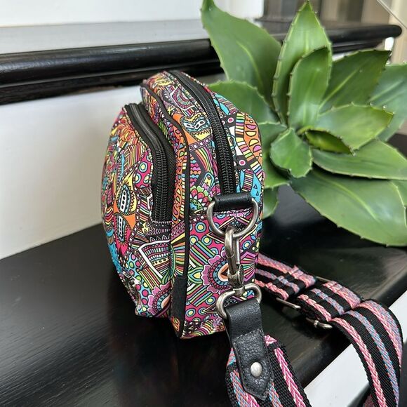Sakroots colorful Crossbody shoulder handbag, purse, gift versatile could be new - Picture 7 of 10